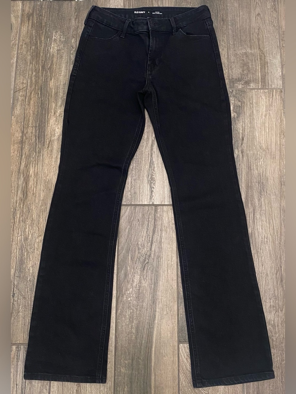 Old Navy Women's Black Wow Boot Cut Jeans